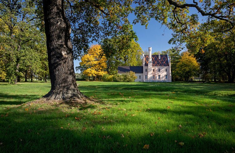 Park zu Poplitz Beesenlaublingen, Germany